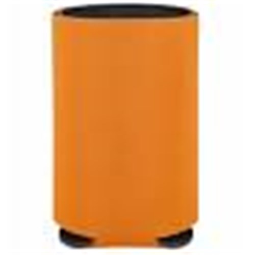 Collapsible Koozie Can Kooler Bright Orange